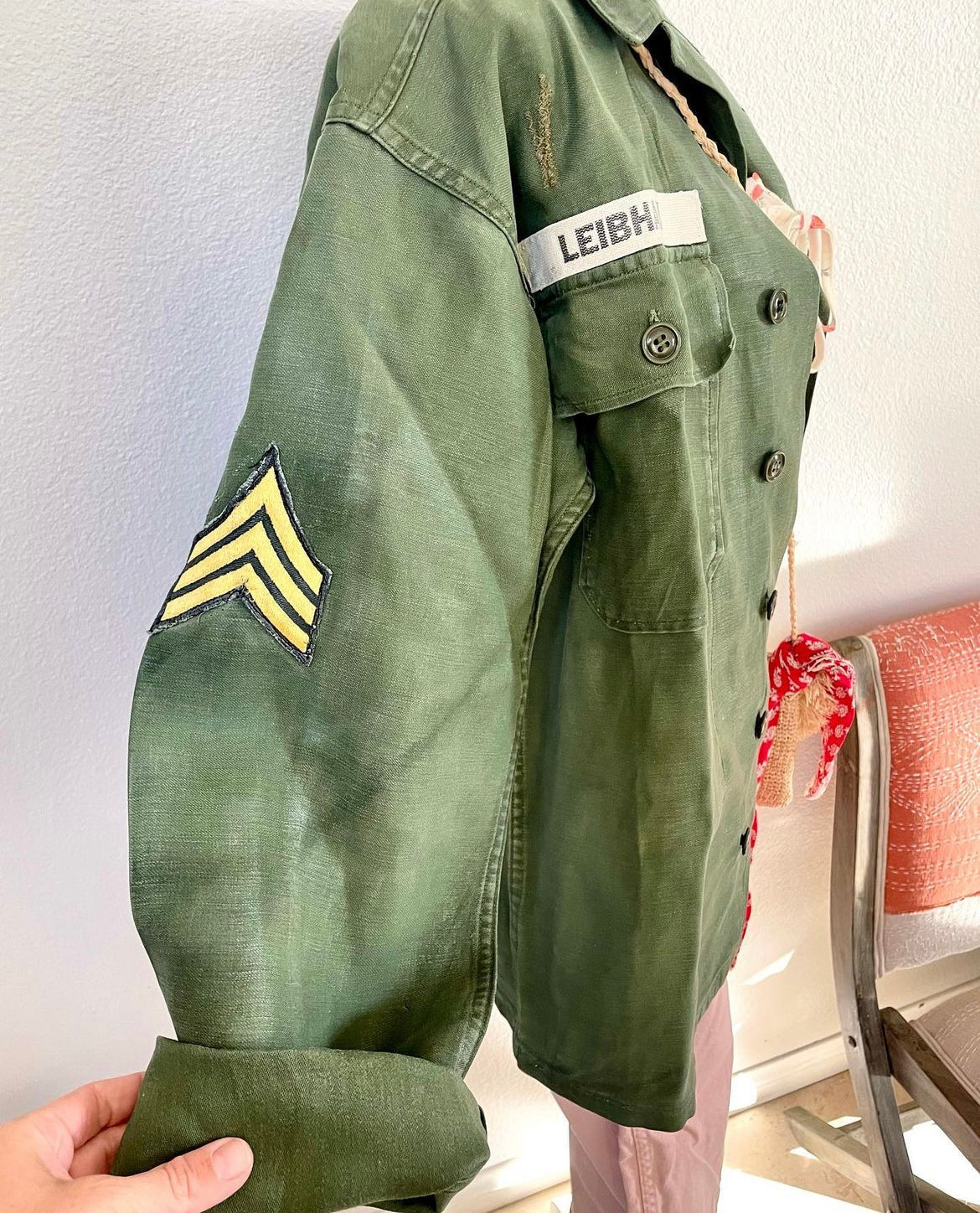 Vintage Vietnam Era Army Jacket – HauteLegs
